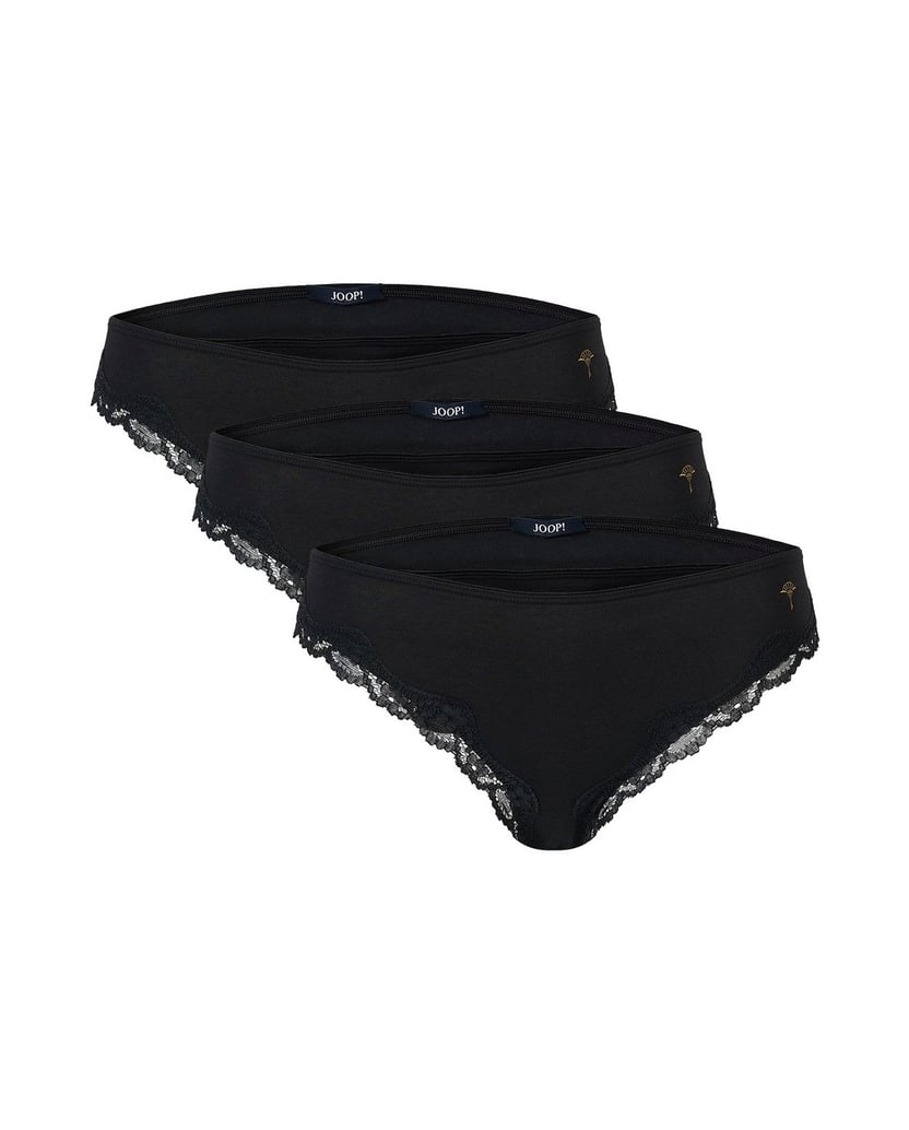 Joop-Damen-Slip-3er-Pack-Multipack-schwarz