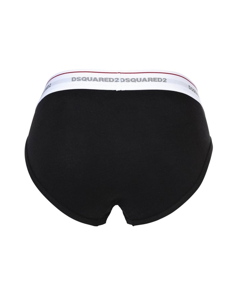 DSQUARED2-Herren-Slip-3er-Pack-3-PACK-BRIEF-schwarz