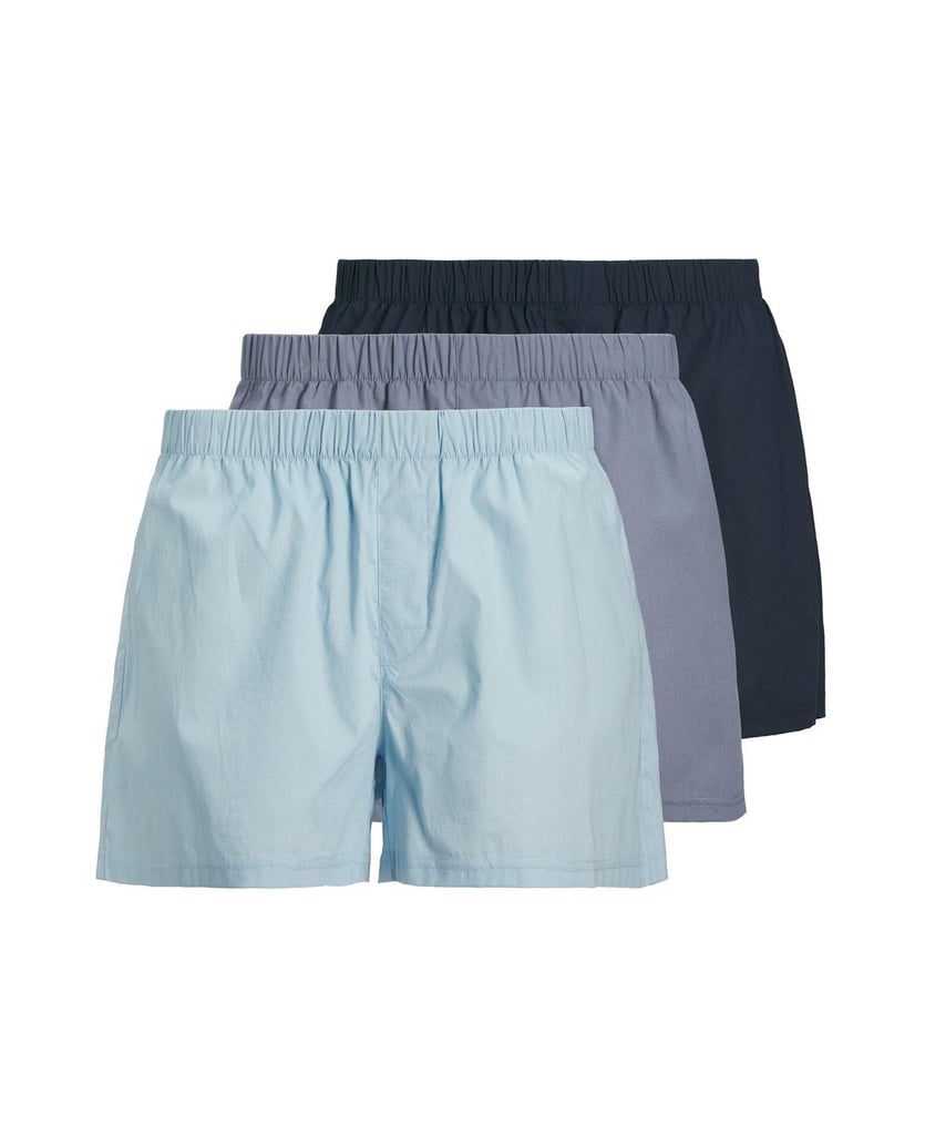 Jack-&-Jones-Herren-Web-Boxershorts-3er-Pack-JACMILANO-WOVEN-BOXERS-3-PACK-grau-kombiniert