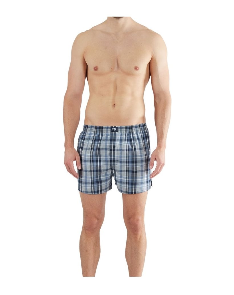 Ceceba-Herren-Web-Boxershorts-2er-Pack-blau