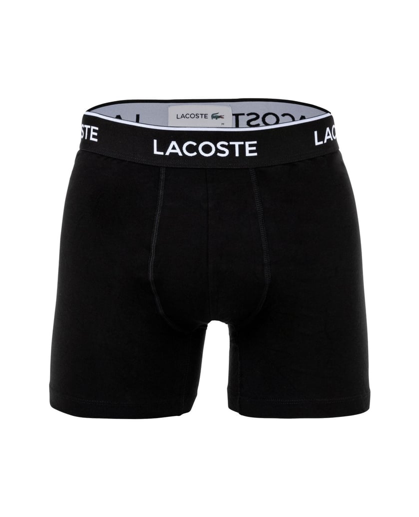 LACOSTE-Herren-Boxershort-3er-Pack-schwarz
