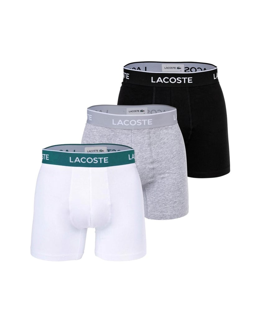 LACOSTE-Herren-Boxershort-3er-Pack-schwarz
