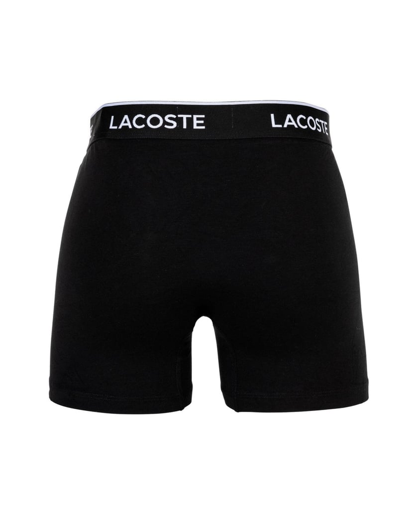 LACOSTE-Herren-Boxershort-3er-Pack-schwarz