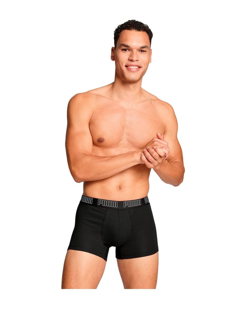 Puma-Herren-Boxershort-2er-Pack-schwarz