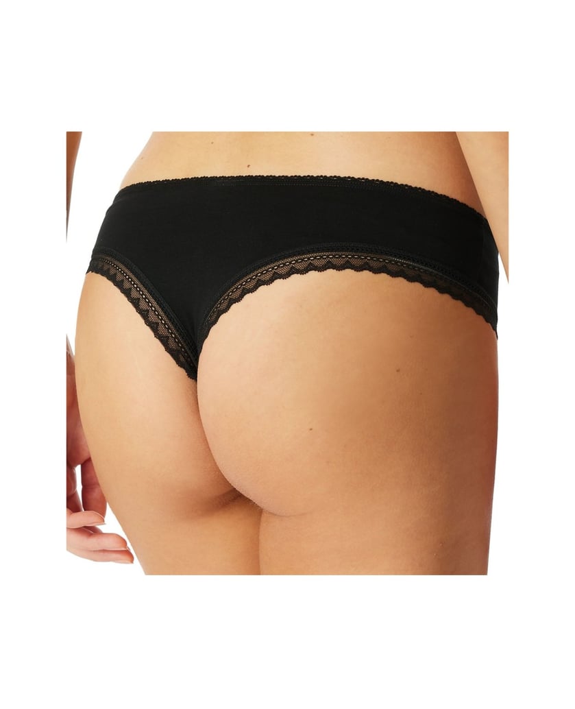 SCHIESSER-Damen-String-3er-Pack-schwarz