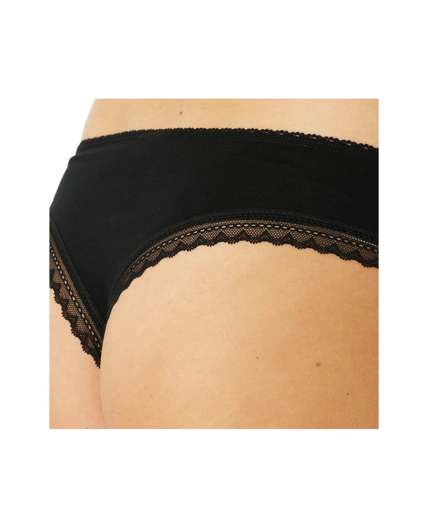 SCHIESSER-Damen-String-3er-Pack-schwarz