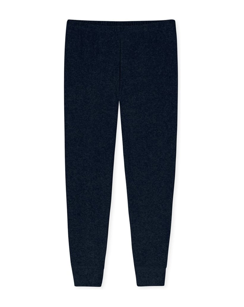 SCHIESSER-Damen-Pyjama-blau