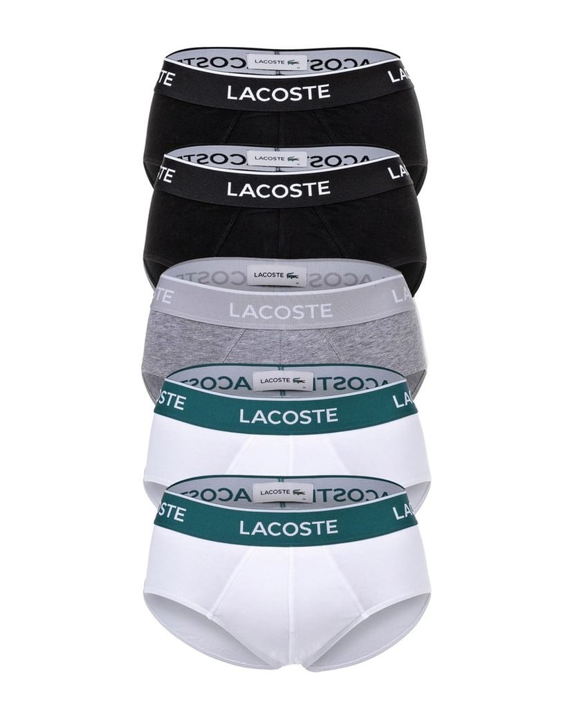 LACOSTE-Herren-Slip-5er-Pack-mehrfarbig-