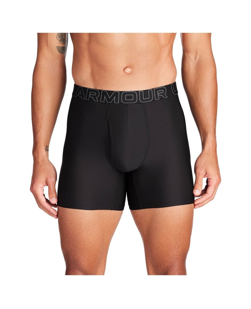 Under-Armour-Herren-Boxershort-3er-Pack-UA-PERFORMANCE-TECH-MESH--SOLID-6-IN-3PK-schwarz
