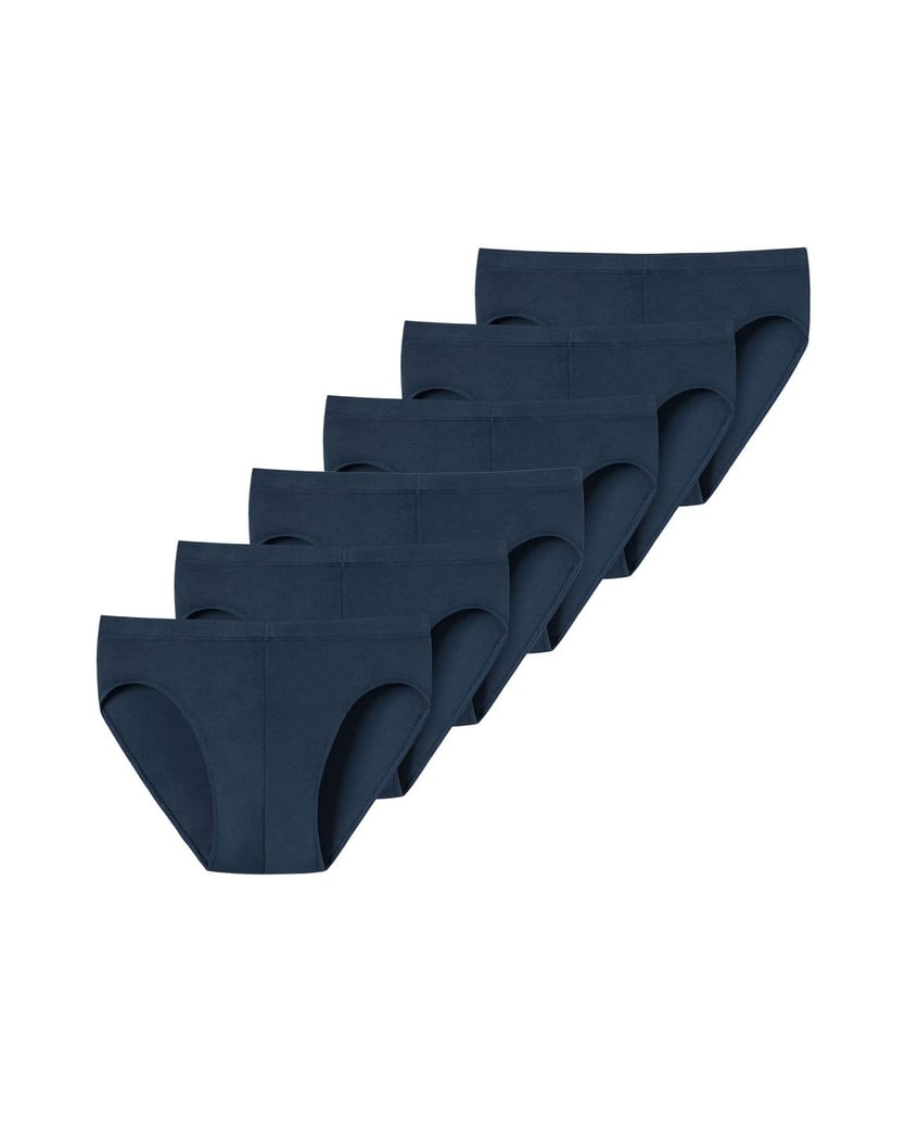 Uncover-by-Schiesser-Herren-Slip-6er-Pack-UNCOVER-Cotton-6PACK-Supermini-schwarz