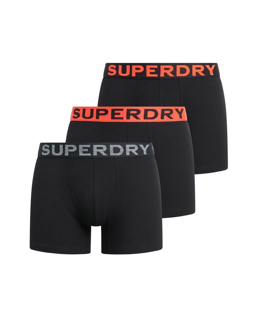Superdry-Herren-Boxershort-3er-Pack-BOXER-TRIPLE-PACK-schwarz