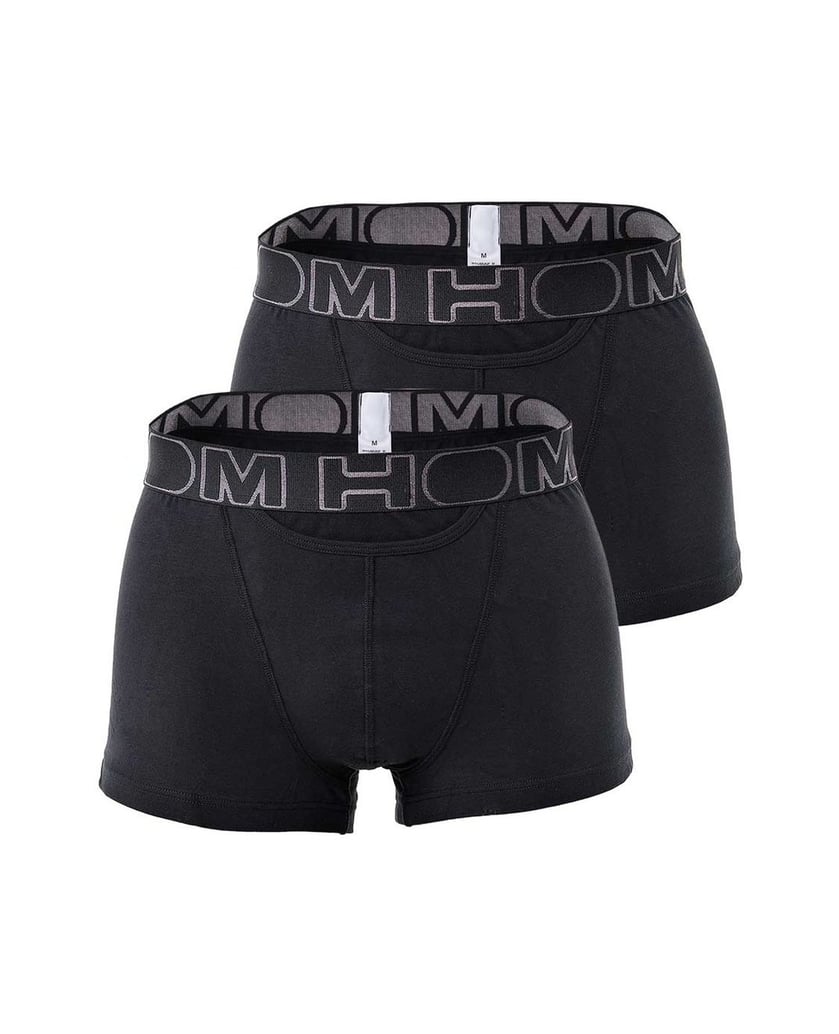 HOM-Herren-Boxershort-2er-Pack-HOM-Boxerlines-#2-schwarz