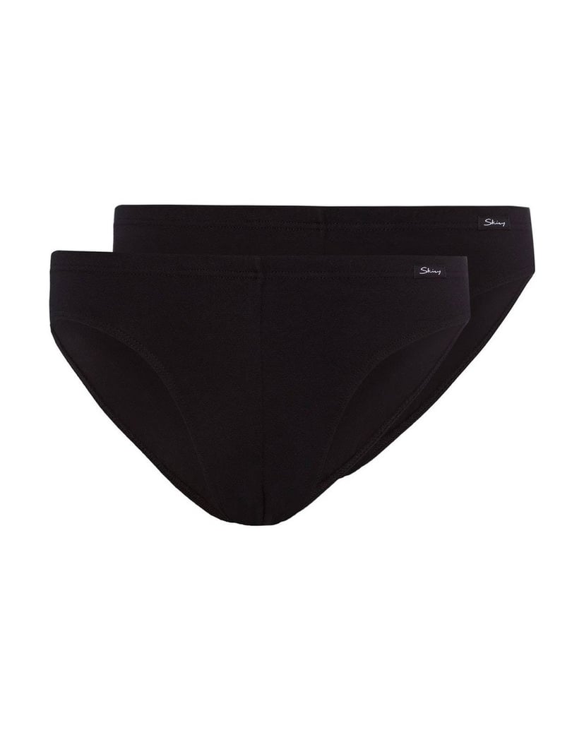 Skiny-Herren-Slip-2er-Pack-schwarz