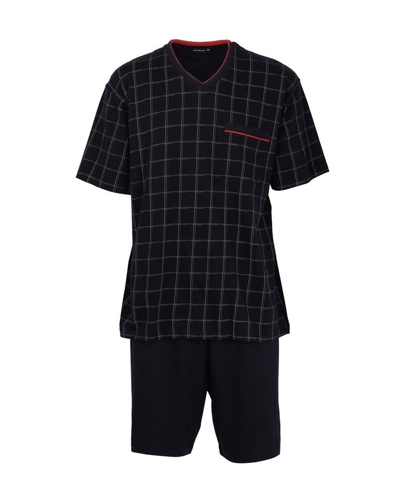 GÖTZBURG-Herren-Pyjama-blau-