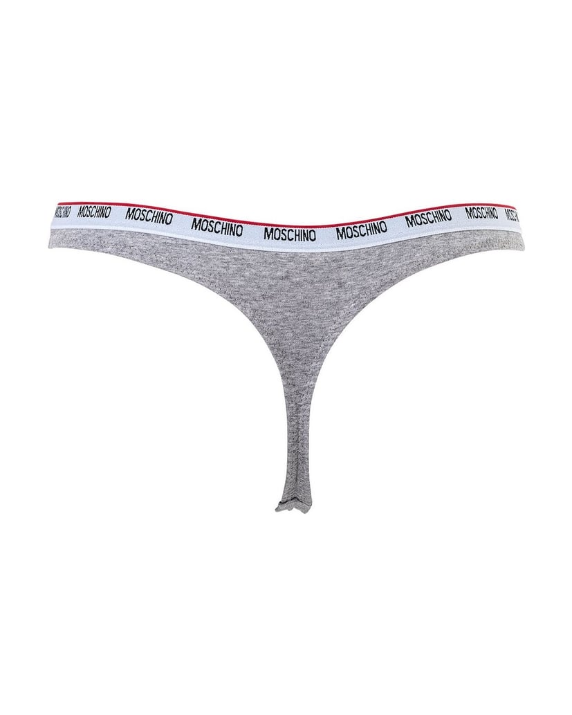 Moschino-Damen-Slip-1er-Pack-grau