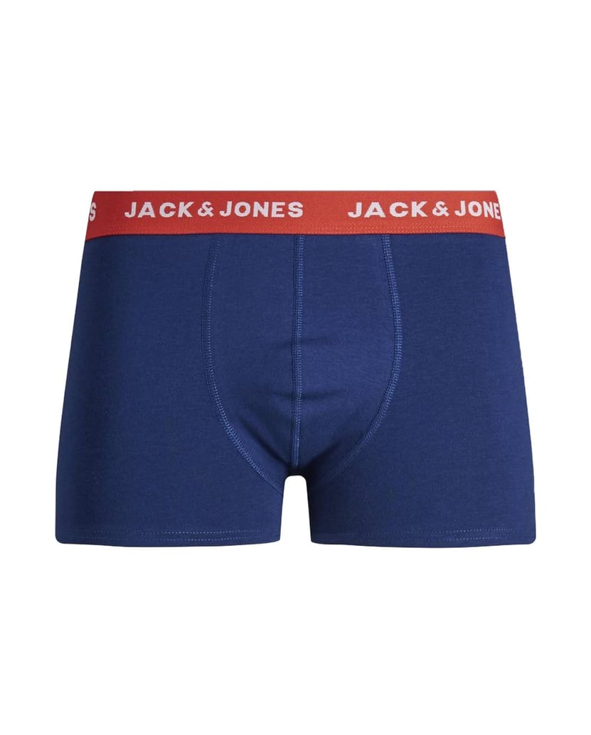 Jack-&-Jones-Herren-Boxershort-5er-Pack-JACLEE-TRUNKS-5-PACK-blau-