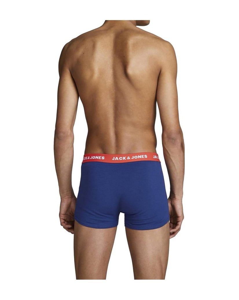 Jack-&-Jones-Herren-Boxershort-5er-Pack-JACLEE-TRUNKS-5-PACK-blau-