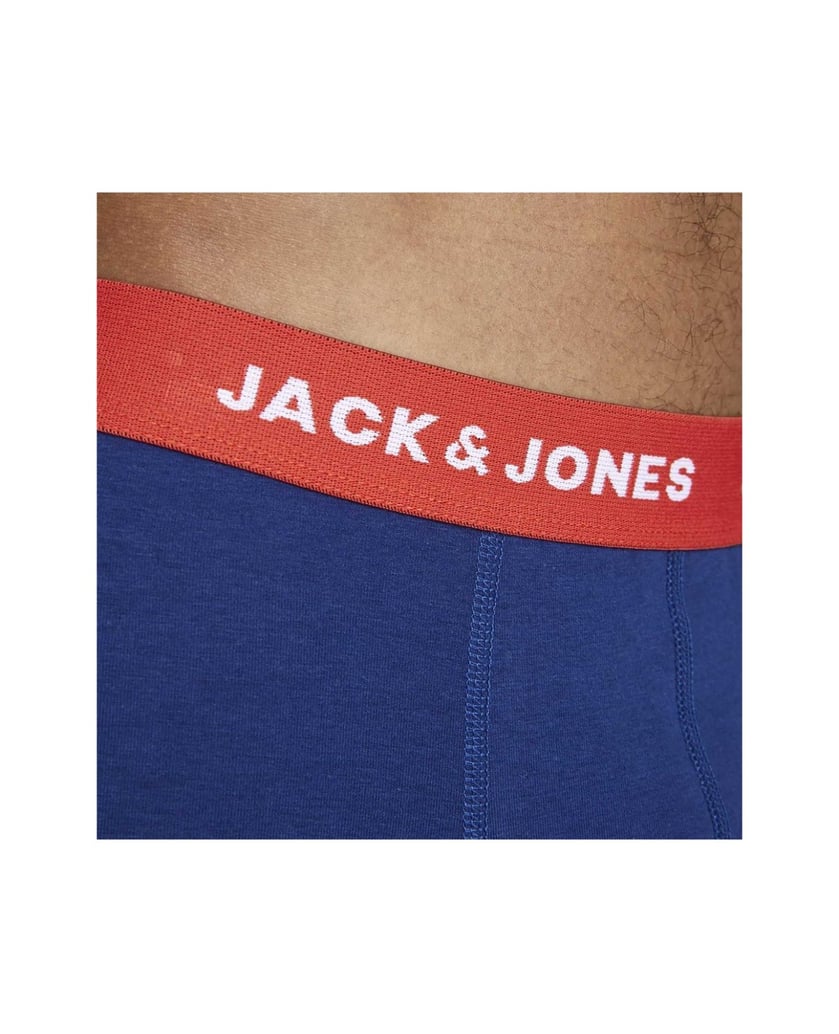 Jack-&-Jones-Herren-Boxershort-5er-Pack-JACLEE-TRUNKS-5-PACK-blau-