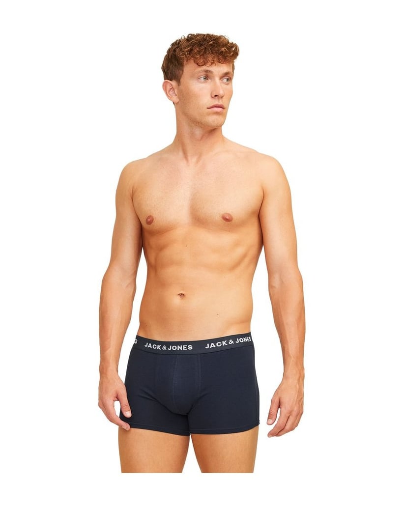 Jack-&-Jones-Herren-Boxershort-7er-Pack-JACBASIC-TRUNKS-7-PACK-schwarz