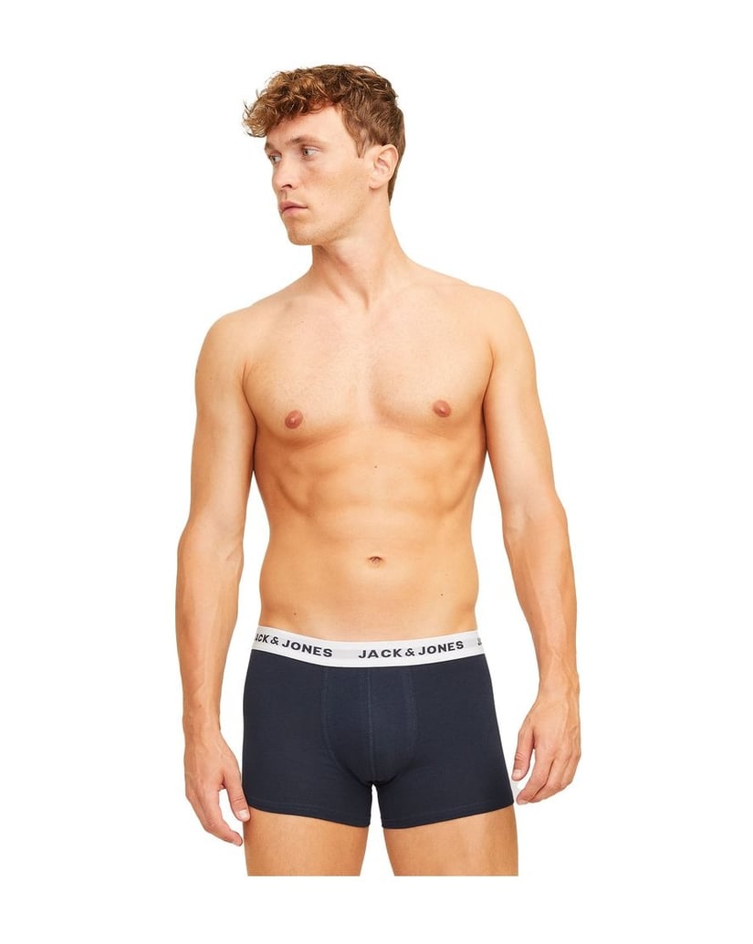 Jack-&-Jones-Herren-Boxershort-7er-Pack-JACBASIC-TRUNKS-7-PACK-schwarz