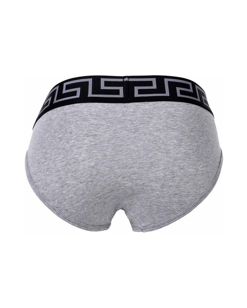 VERSACE-Herren-Slip-1er-Pack-TOPEKA-Slip-grau