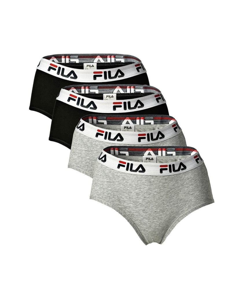 Fila-Damen-Panty-4er-Pack-schwarz