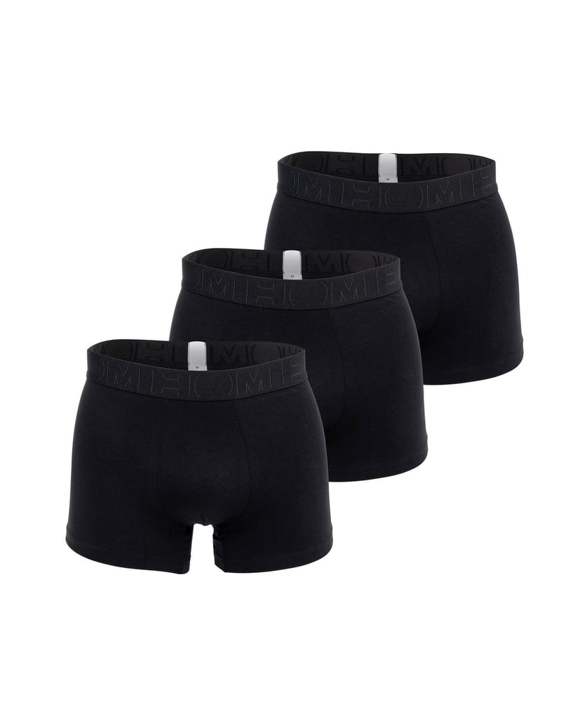 HOM-Herren-Boxershort-3er-Pack-Tonal-Pack-#2-3P-schwarz
