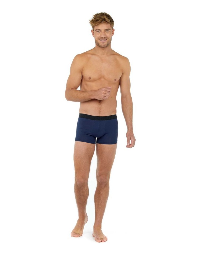 HOM-Herren-Boxershort-3er-Pack-Tonal-Pack-#2-3P-schwarz