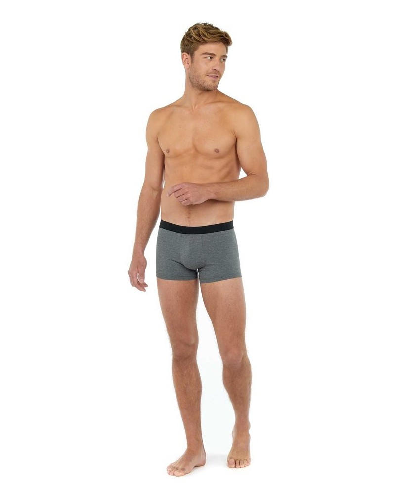 HOM-Herren-Boxershort-3er-Pack-Tonal-Pack-#2-3P-schwarz
