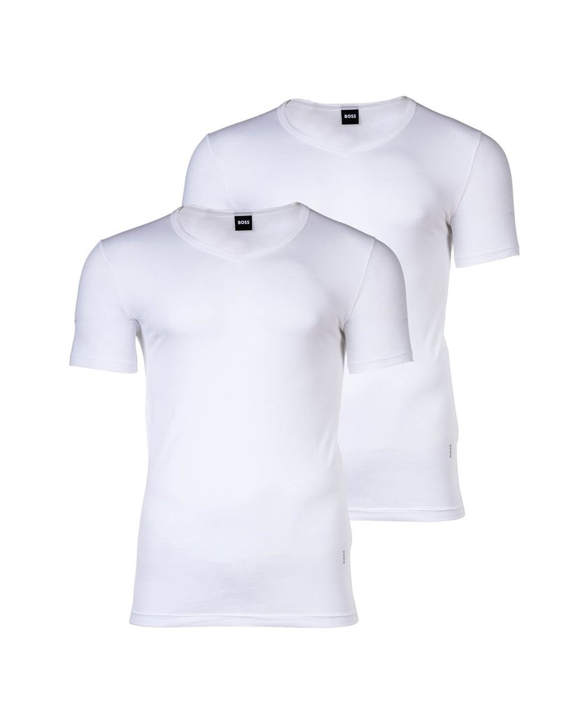 BOSS-Herren-Unterhemd-2er-Pack-TShirtVN-2P-Modern-weiss
