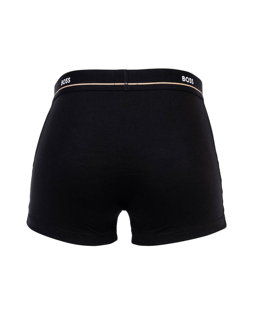 BOSS-Herren-Boxershort-5er-Pack-Trunk-5P-Essential-schwarz