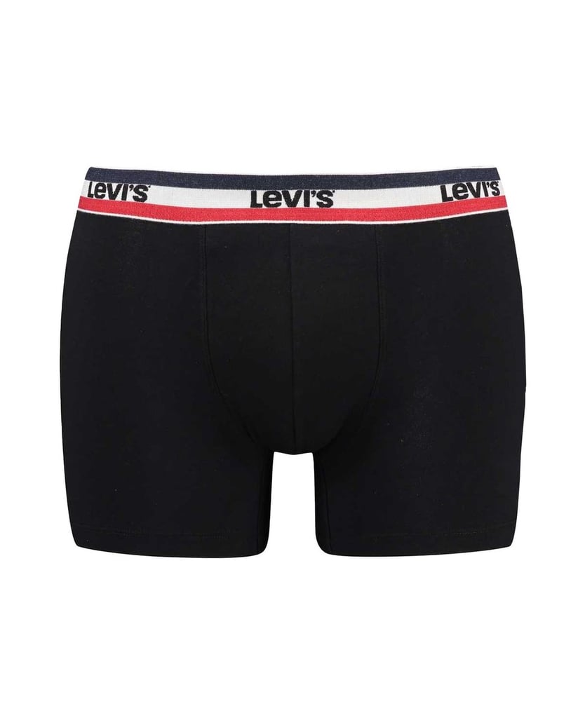 Levis-Herren-Boxershort-2er-Pack-schwarz