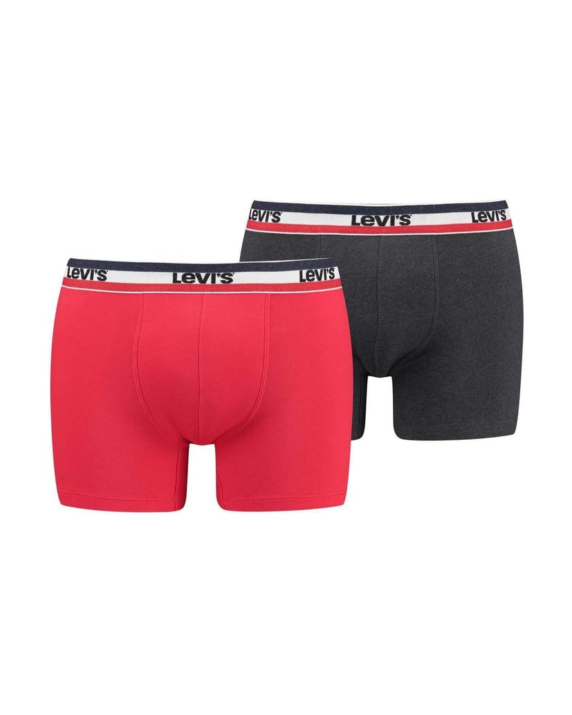 Levis-Herren-Boxershort-2er-Pack-schwarz