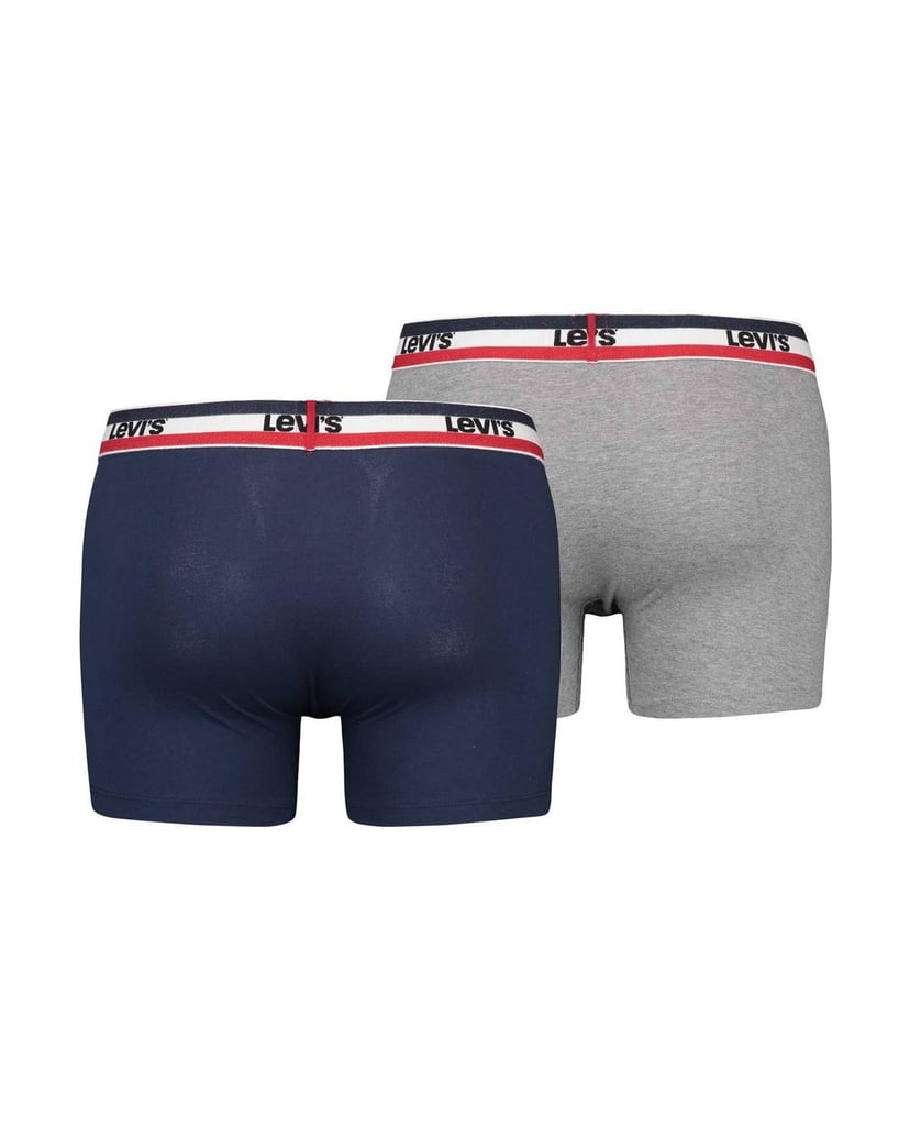 Levis-Herren-Boxershort-2er-Pack-schwarz