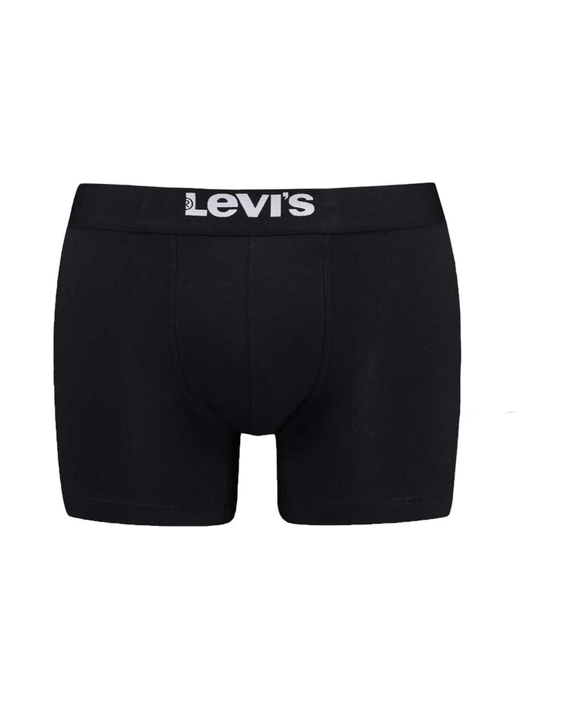 Levis-Herren-Boxershort-6er-Pack-SOLID-BASIC-BOXER-BRIEF-ORG-CO-6P-ECOM-schwarz