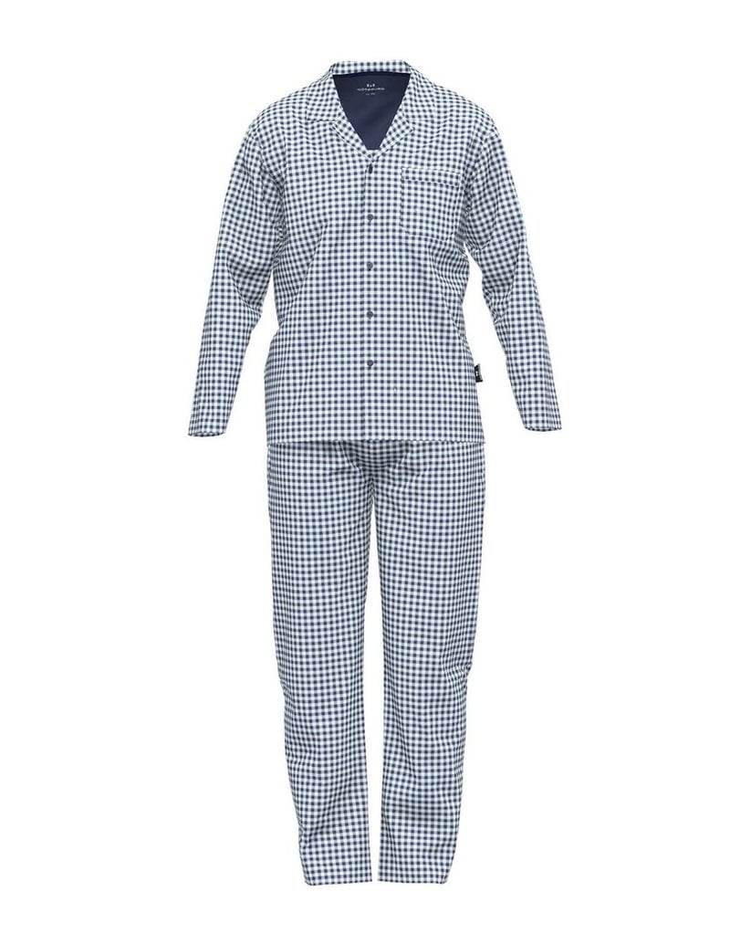 GÖTZBURG-Herren-Pyjama-blau
