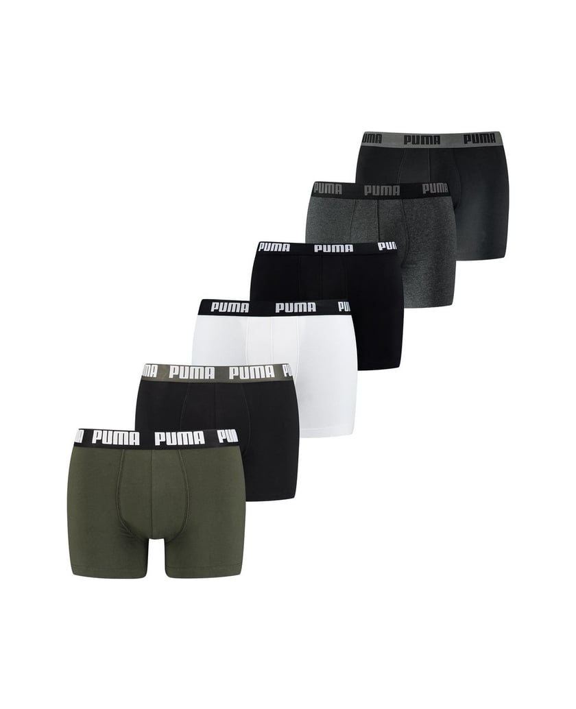Puma-Herren-Boxershort-6er-Pack-Basic-Boxer-mehrfarbig-