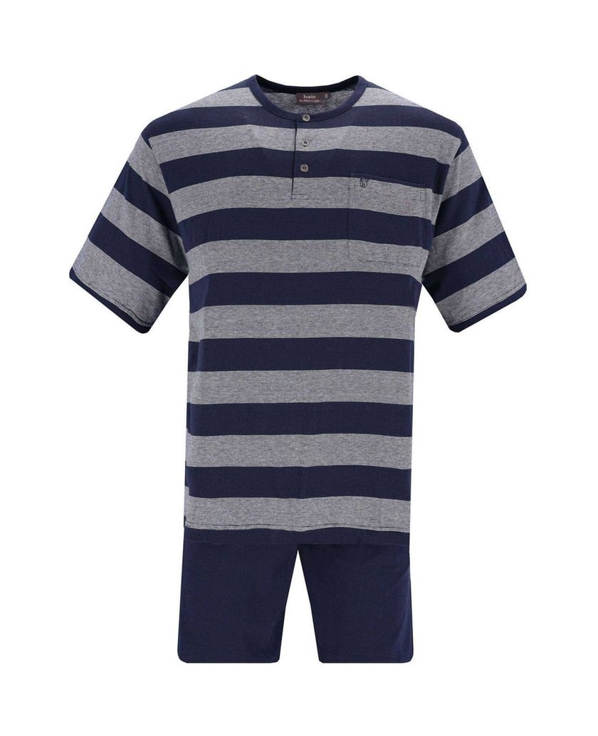 hajo-Herren-Pyjama-blau-