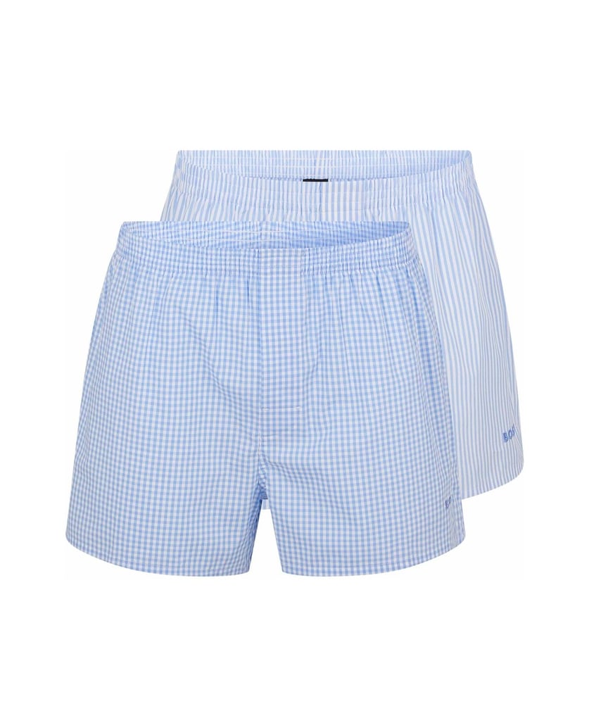 BOSS-Herren-Web-Boxershorts-2er-Pack-weiss-