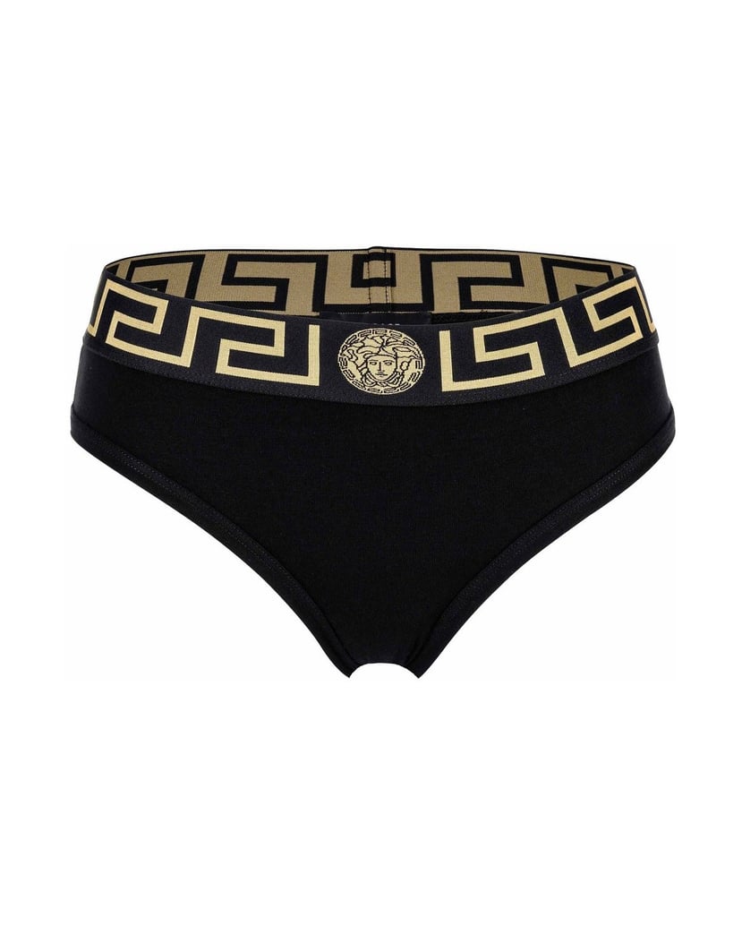 VERSACE-Damen-Slip-1er-Pack-schwarz