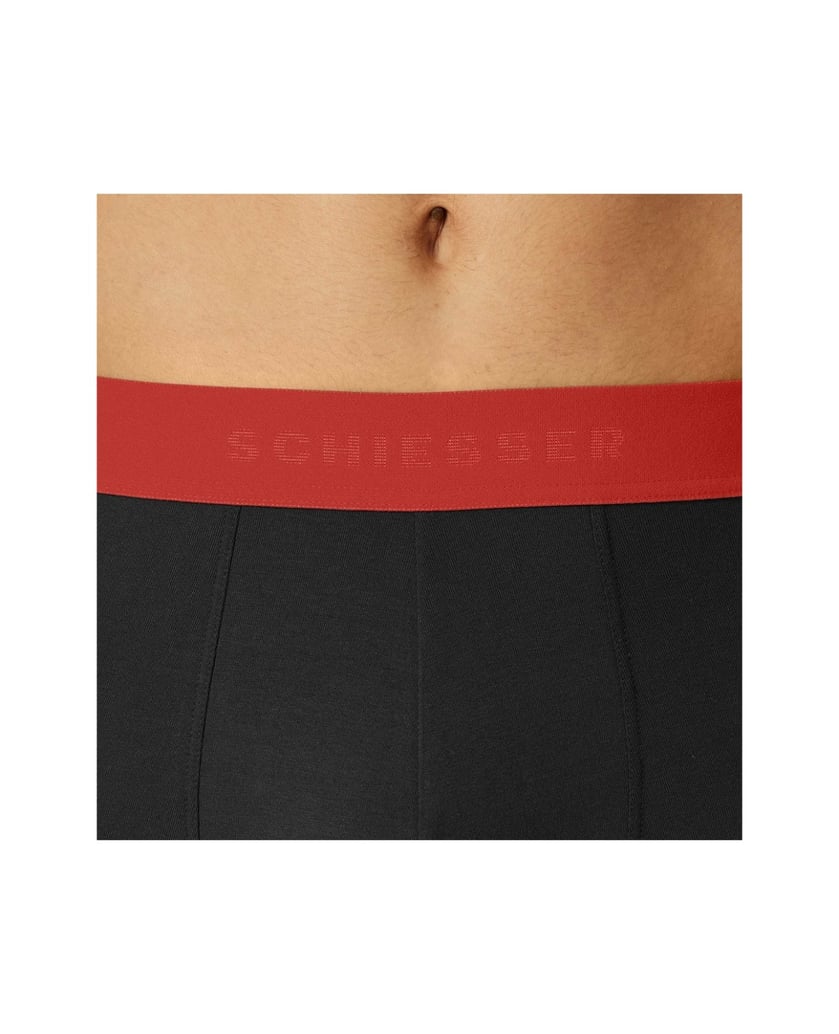 SCHIESSER-Herren-Boxershort-3er-Pack-3PACK-Shorts-rot