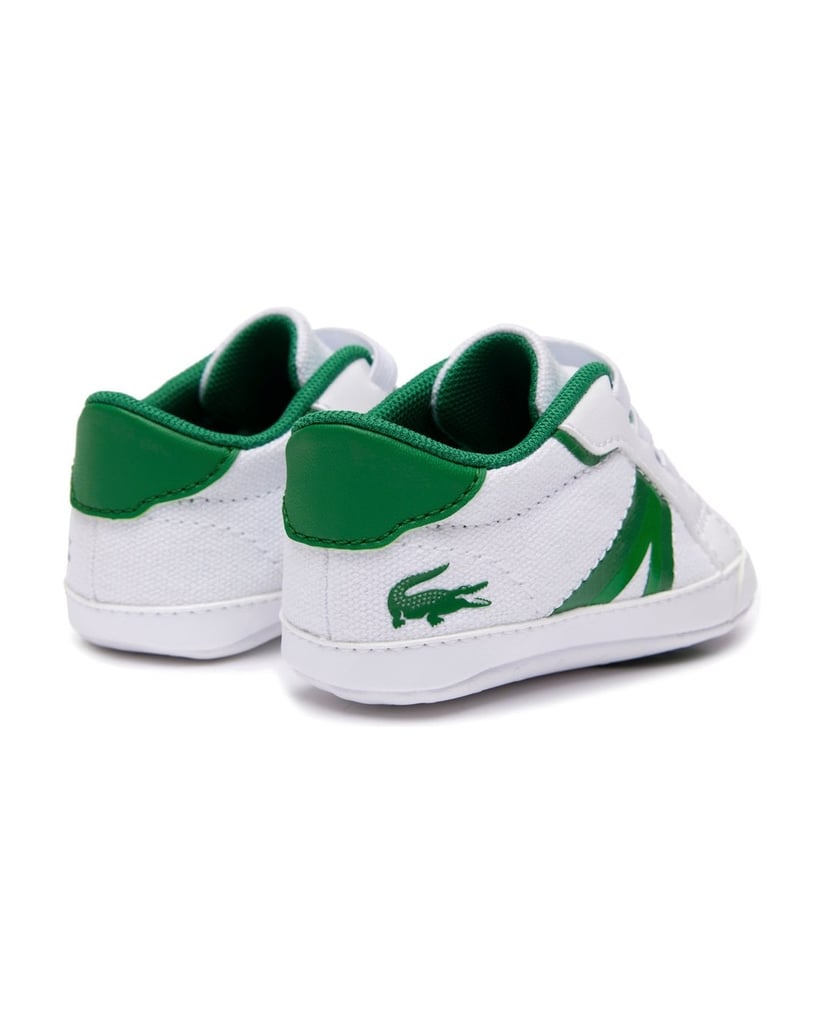 LACOSTE-Unisex-Krabbelschuhe-L004-CRIB-2232-CUB-weiss-