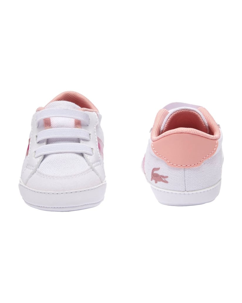 LACOSTE-Unisex-Krabbelschuhe-L004-CRIB-2232-CUB-weiss-