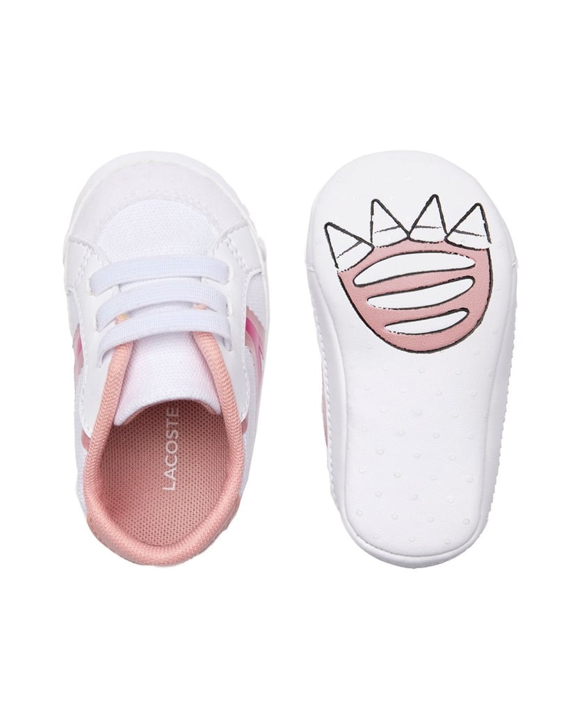LACOSTE-Unisex-Krabbelschuhe-L004-CRIB-2232-CUB-weiss-