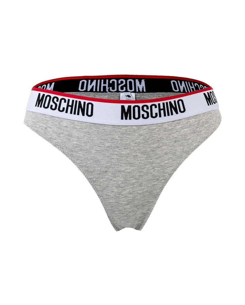 Moschino-Damen-Slip-2er-Pack-grau