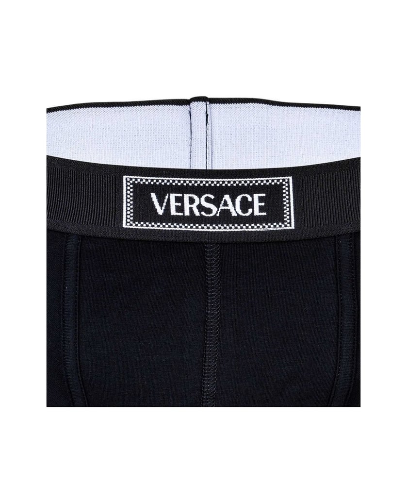 VERSACE-Herren-Boxershort-1er-Pack-schwarz