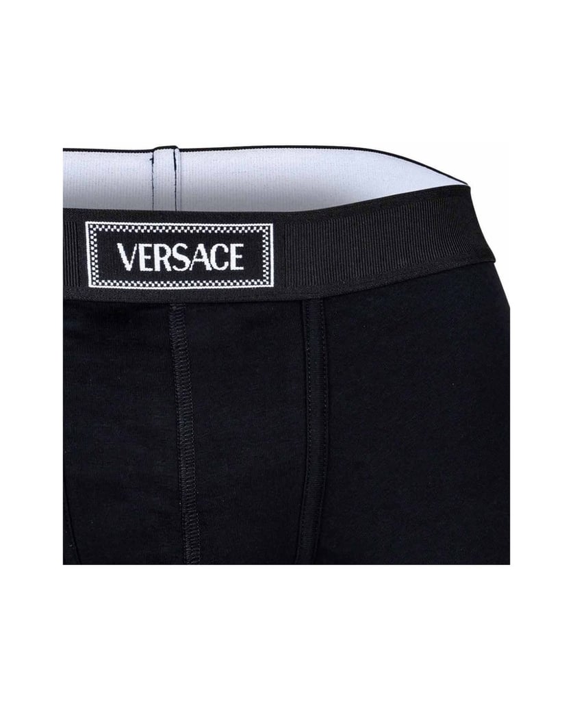 VERSACE-Herren-Boxershort-1er-Pack-schwarz