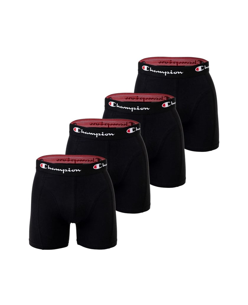 Champion-Herren-Boxershort-4er-Pack-schwarz