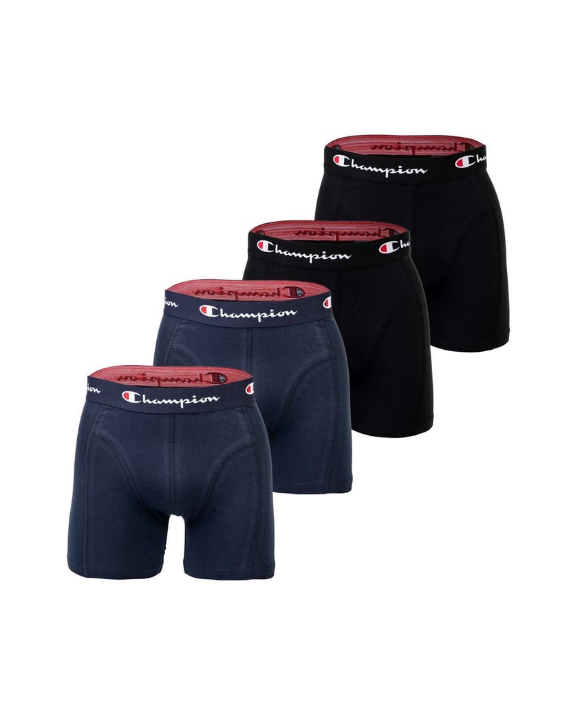 Champion-Herren-Boxershort-4er-Pack-schwarz