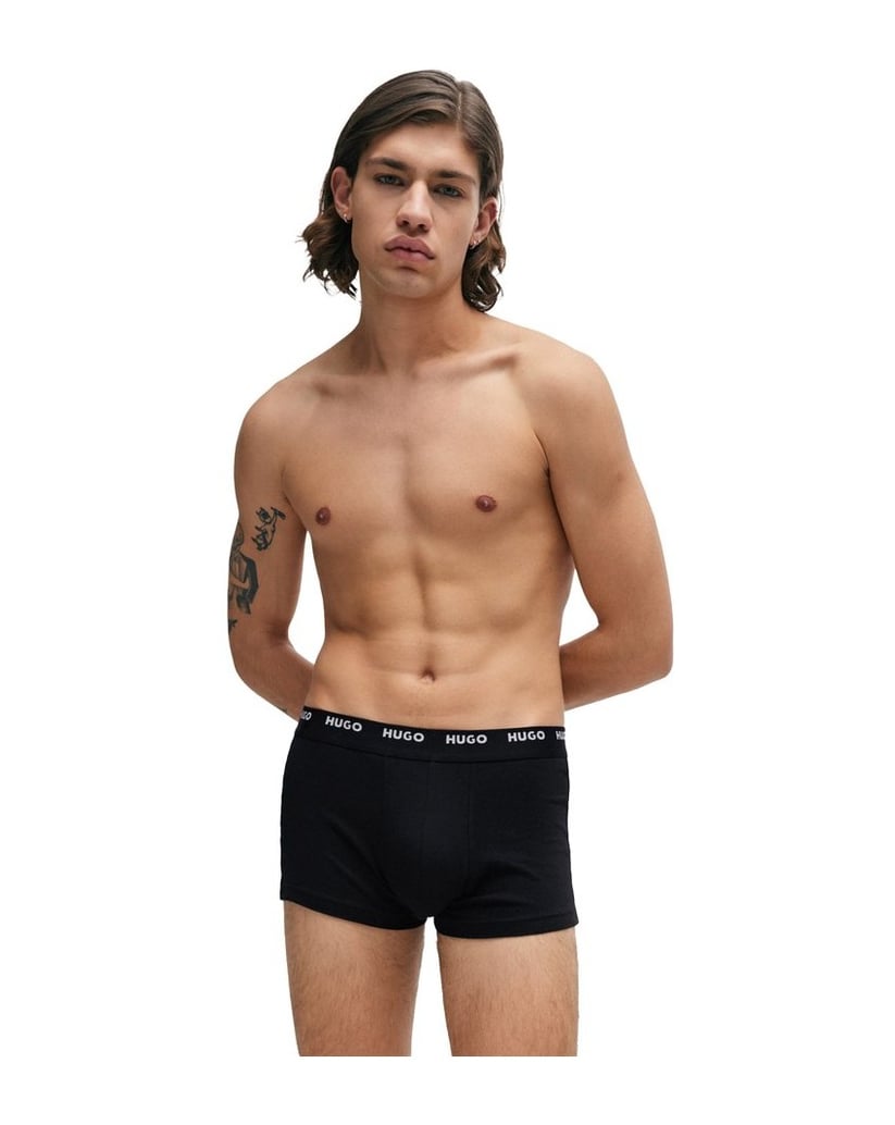 HUGO-Herren-Boxershort-5er-Pack-TRUNK-FIVE-PACK-10241868-02-schwarz